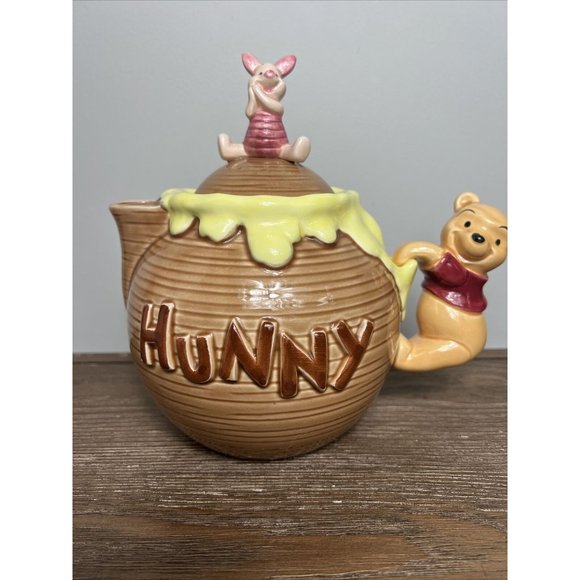 Disney Kitchen Disney Winnie The Pooh Hunny Teapot Piglet Japan 75